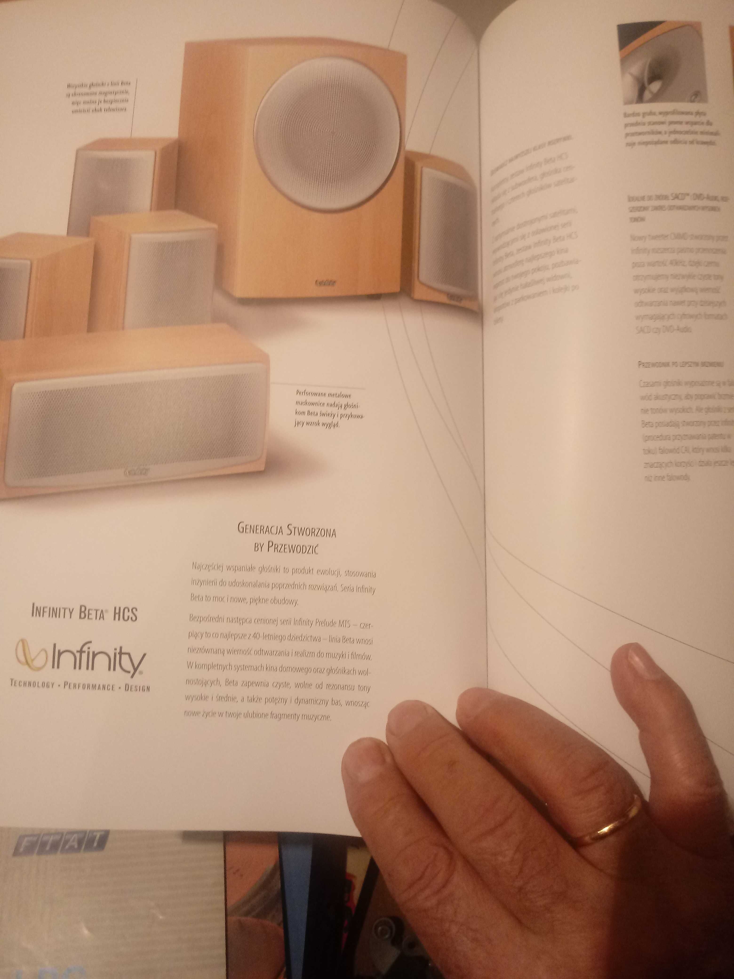 Katalog Folder Philips i głośniki Infinity