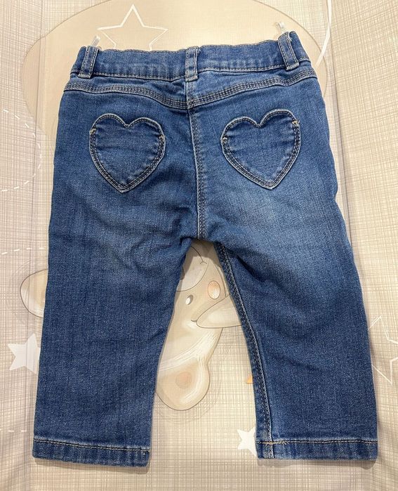 Calças de Ganga C&A (9-12M)
