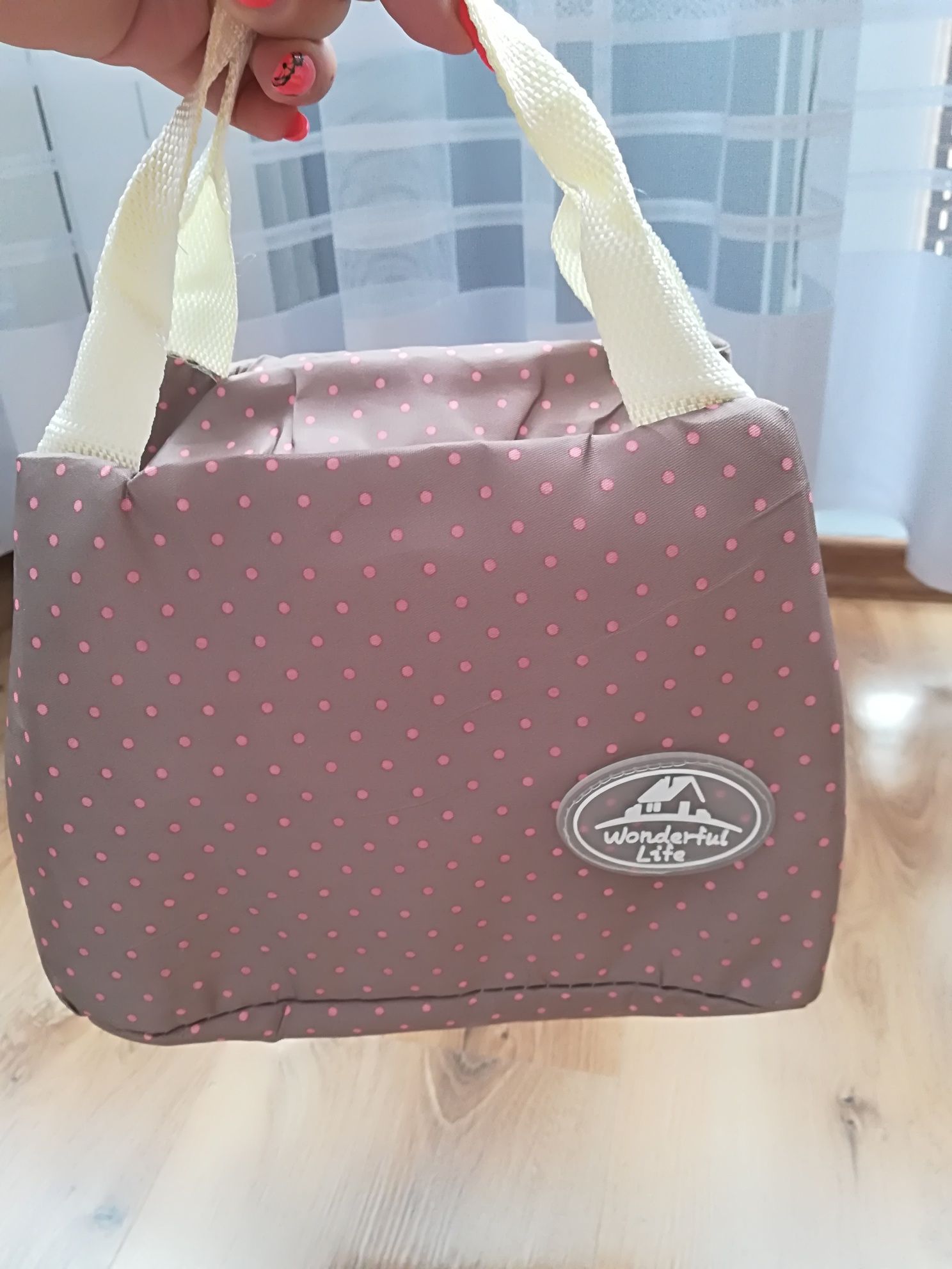 Lunch bag, torba termiczna na posiłki do pracy, w podróż