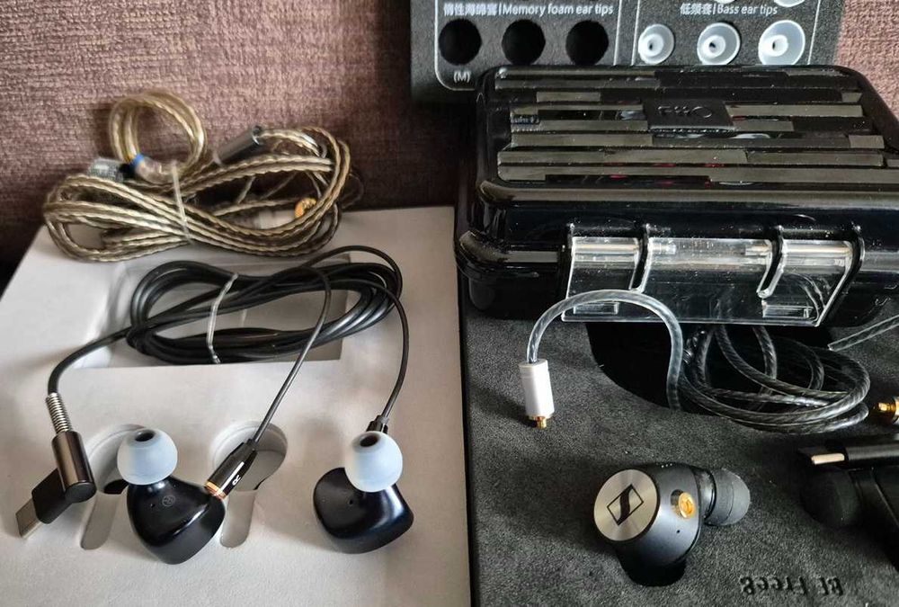 FiiO FH3 i Sennheiser TWS 2 mmcx ZESTAW