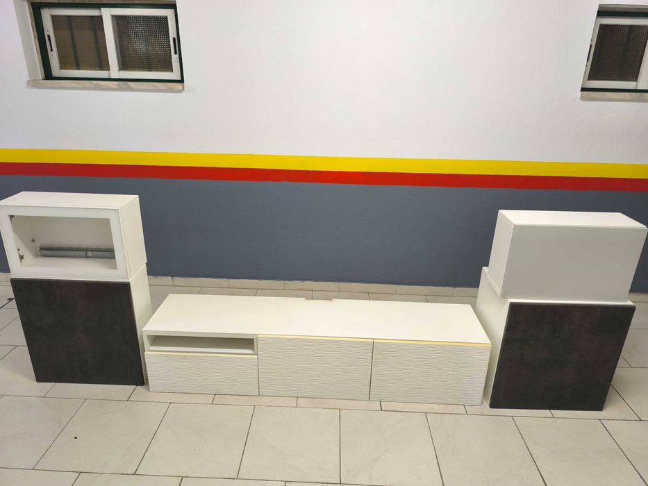 Aparador de Sala IKEA c/ módulos - Modelo Bestä