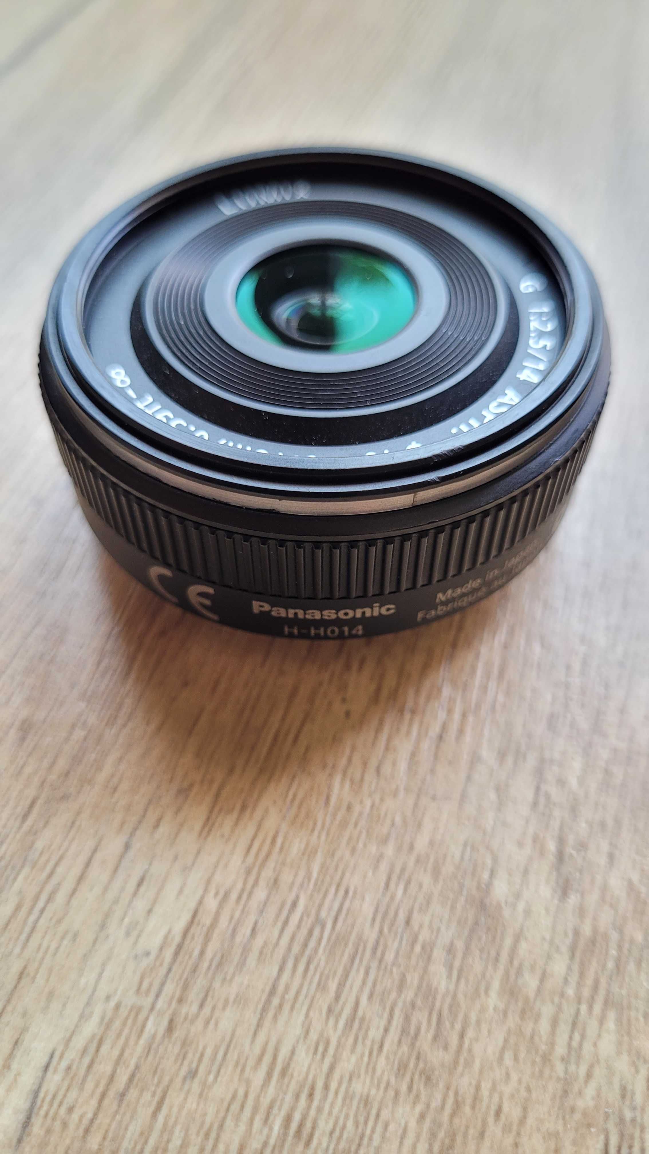 Obiektyw Panasonic Lumix 14mm 2.5 micro 4/3