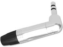 SEETRONIC MTP3RC - Złącze JACK 3,5mm TRS wtyk 1/8" (srebrne)