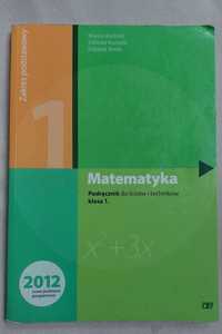 Matematyka 1 Podręcznik dla liceum  Kurczab