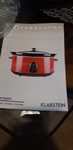 Garnek Wolnowar Klarstein  Bristol 35 3,5 l czerwony 200w. Czerwony
