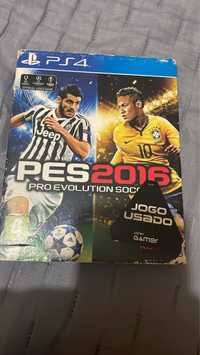 Jogo PS4( colecionável)PES 2016 Pro Evolution soccer