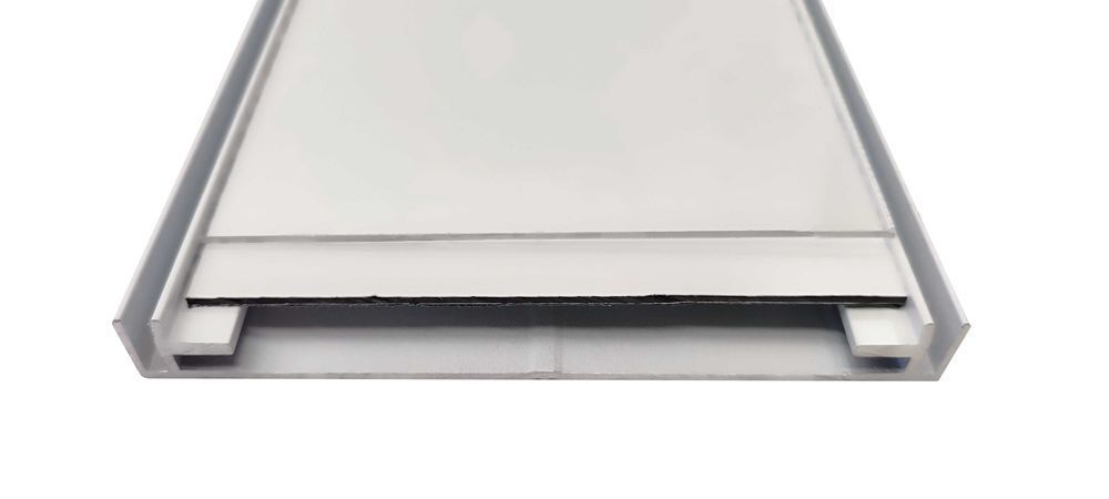 Plexi na wymiar - pleksi (2 × 100 × 142 mm) - do profilu szerokości 16