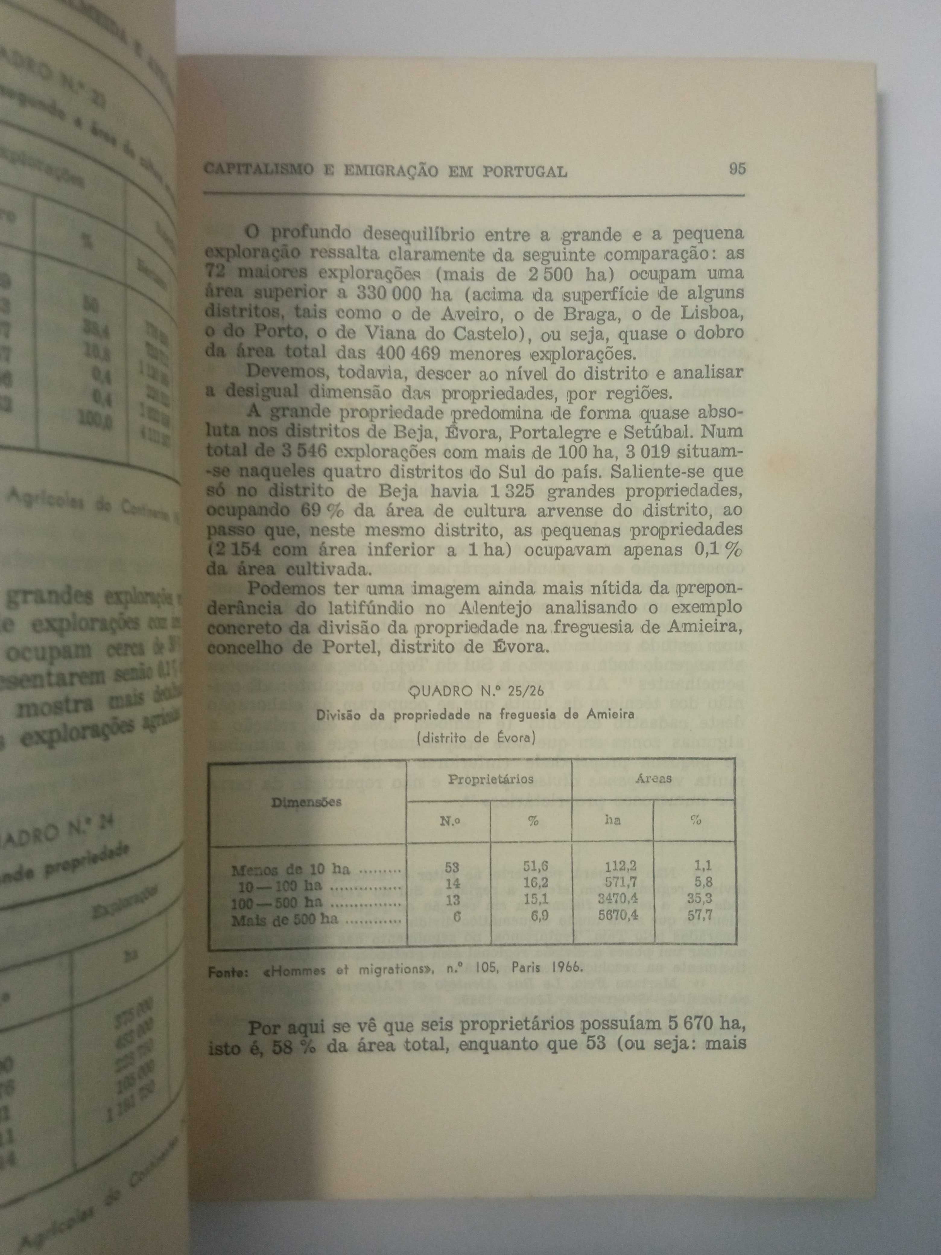 Capitalismo e emigração em Portugal, de António Barreto