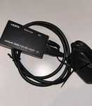 Konwerter SCART na HDMI, RJ45