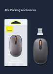 Baseus F01B Mysz optyczna Bluetooth 1600 DPI
