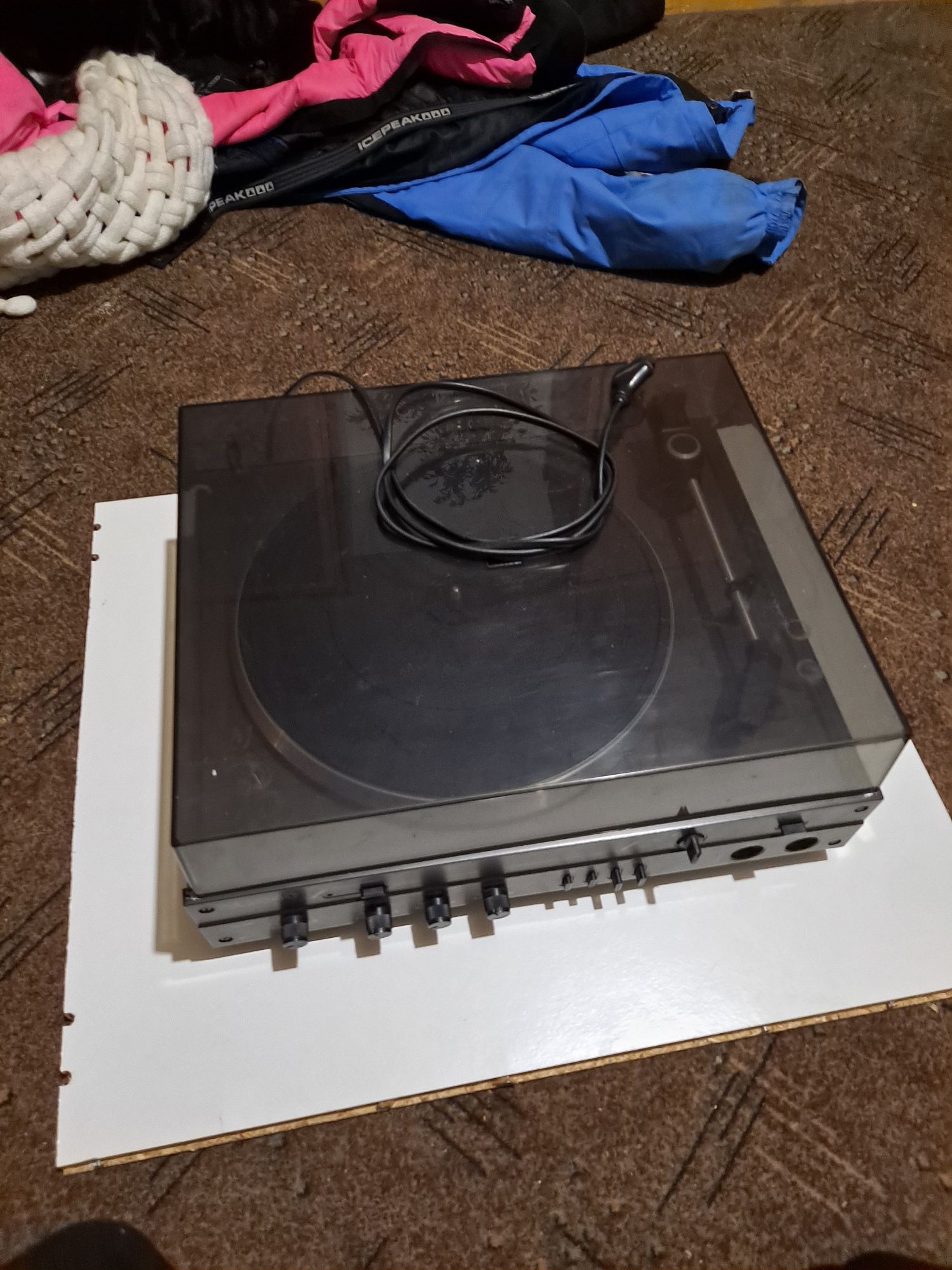 Ziphona PA2040 Gramofon zabytek DDR