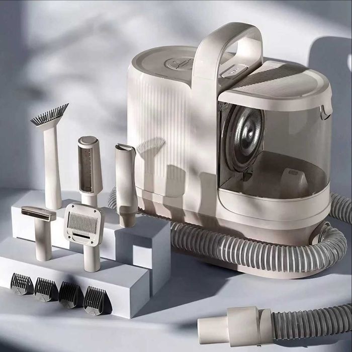 Zestaw do salonu gromerskiego, odkurzacz do strzyżenia sierści psa