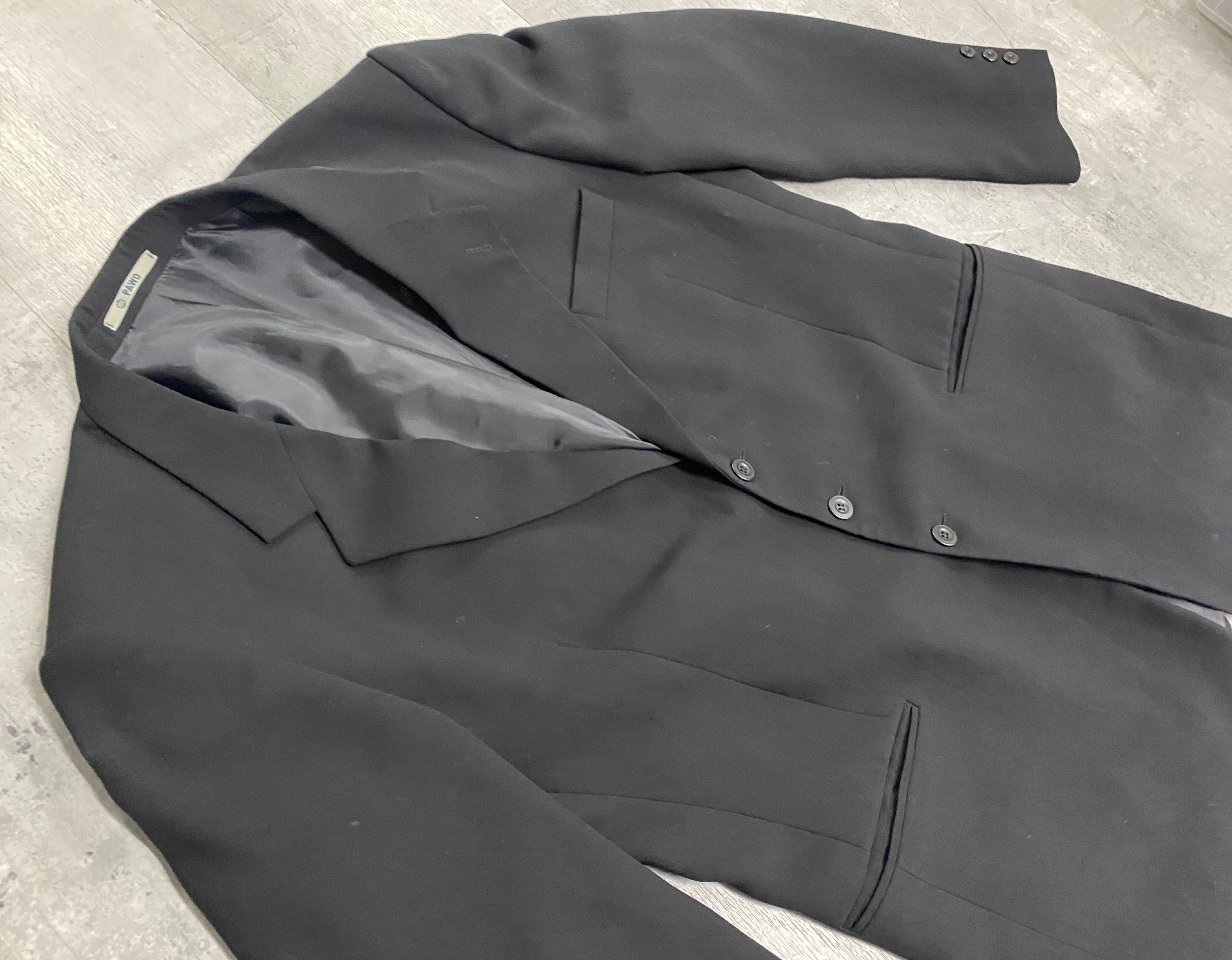 Czarna marynarka oversize Pawo l-xxl