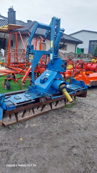 AGREGAT uprawowy 2,5m RAU +Amazone D8 Brona aktywna Hydropak wał Paker