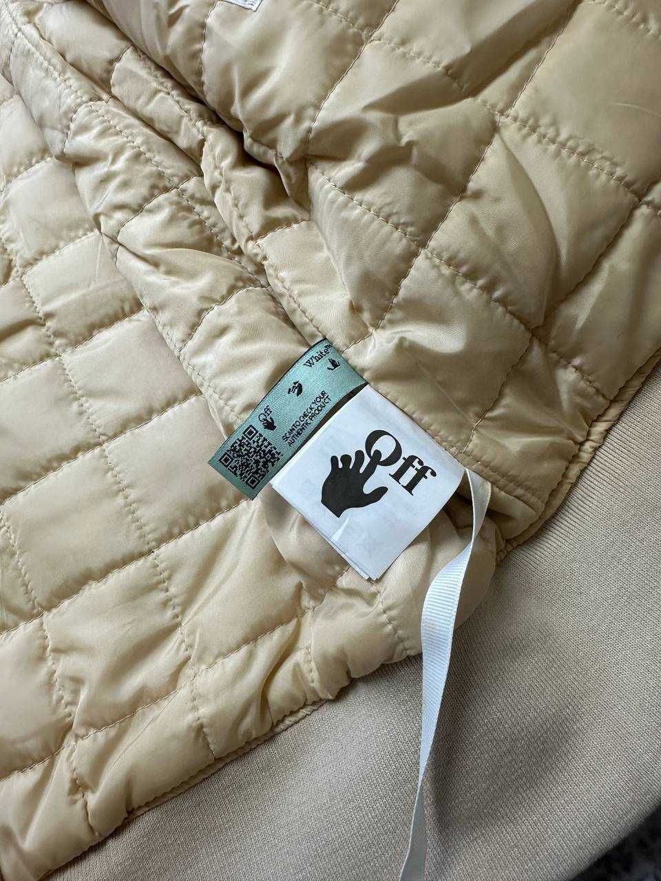 Бомбер Off White / Bomber Офф вайт