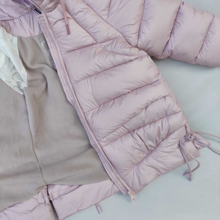 Зимова куртка для дівчинки підлітка дитяча 122-158 пуфер пуховик