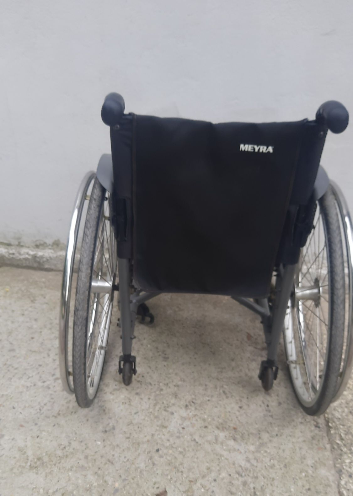 Wózek inwalidzki aktywny meyra x1 szary siedzisko 38cm