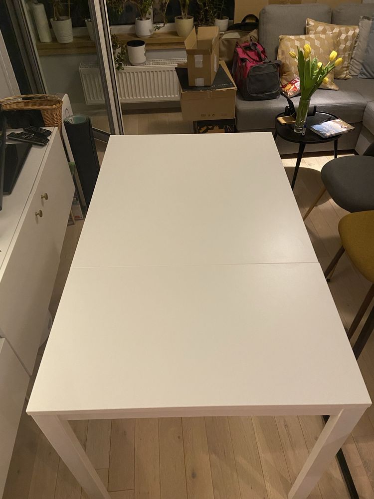 Stół IKEA Vangsta rozkładany biały