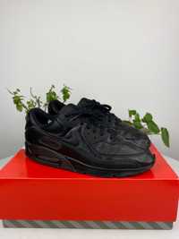 czarne buty sneakersy nike air max 90 ltr r. 45 n35