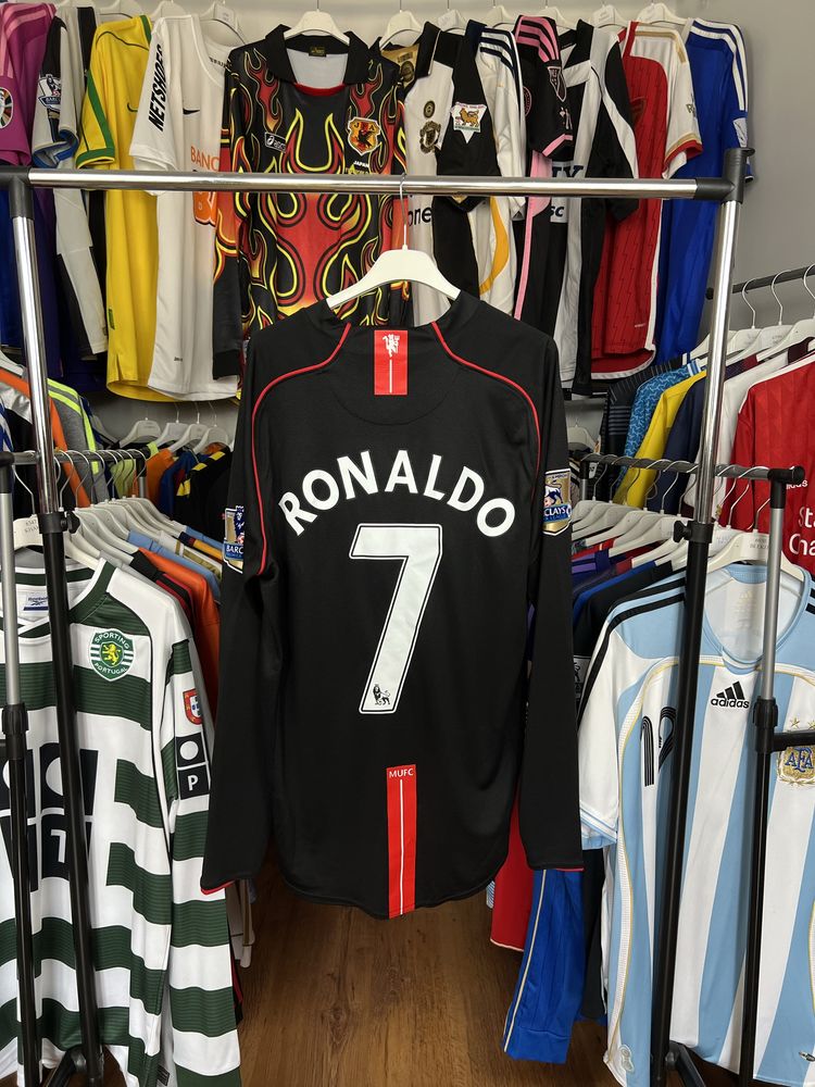 Koszulka piłkarska Nike Manchester United 2007/08 Ronaldo Jersey