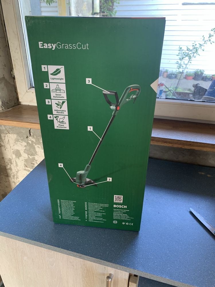 Тример мереживний BOSH EasyGrassCut 280 Вт діаметр косіння 26 мм