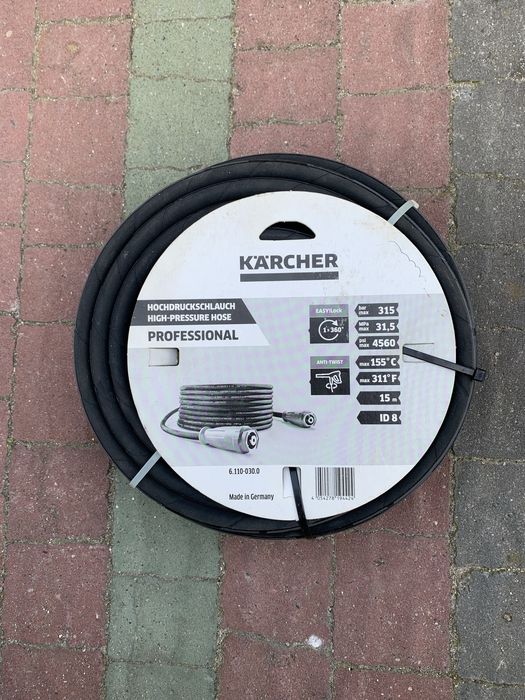 Шланг високого тиску Kacher 315 bar 15 м аксесуари