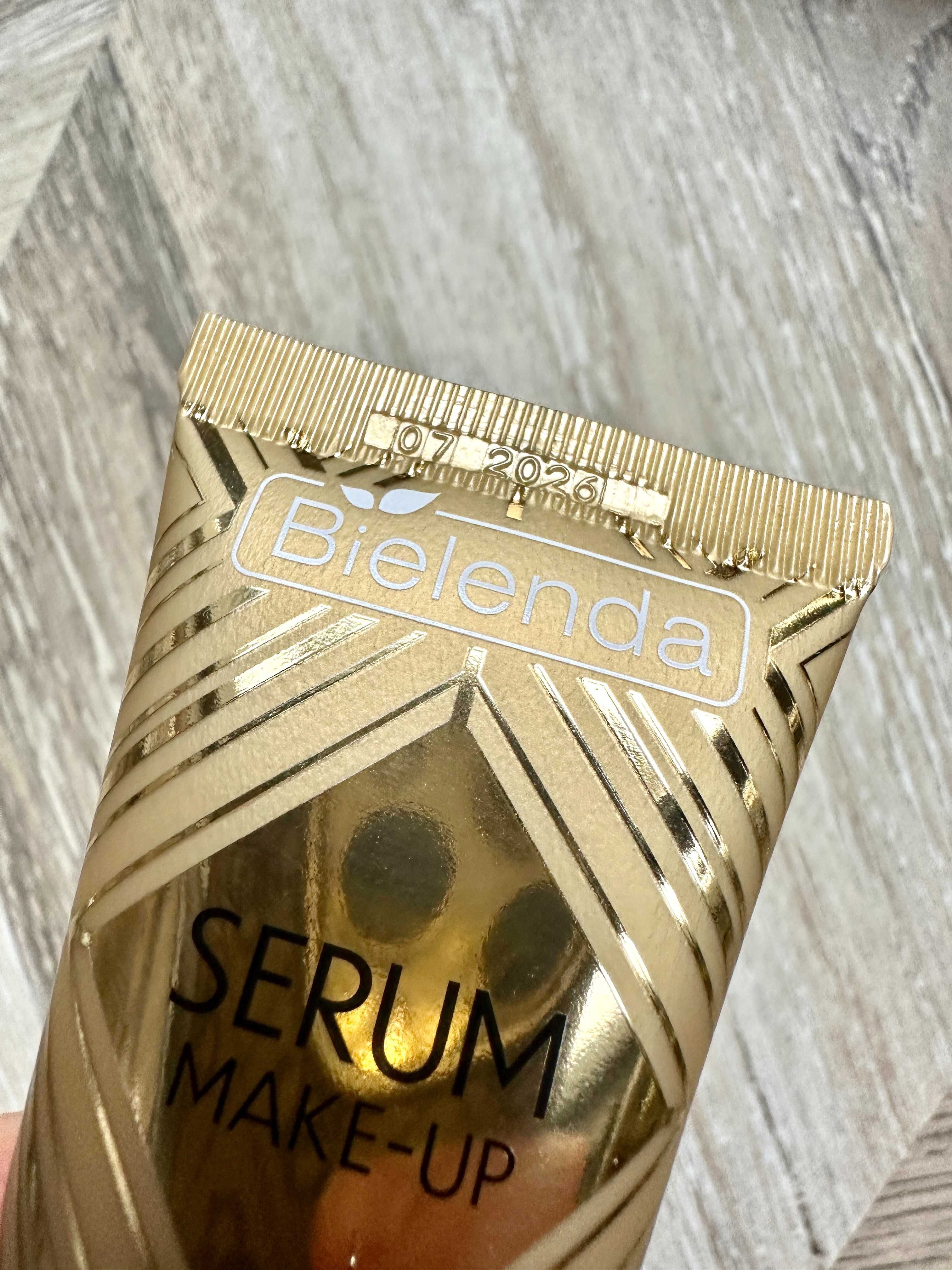 BIELENDA Serum Make-Up fluid + serum, korygujący SPF 50 - odcień nr 1