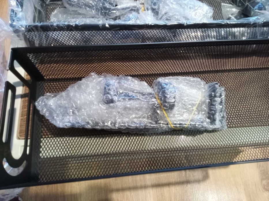 2 kosze podblatowe do biurka organizer kabli