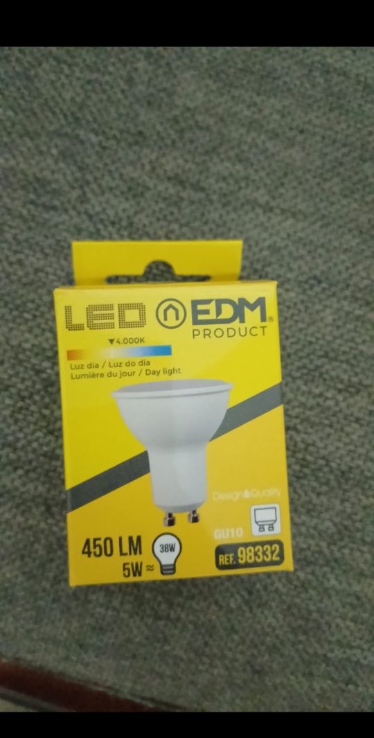 EDM lâmpada LED GU10 5W