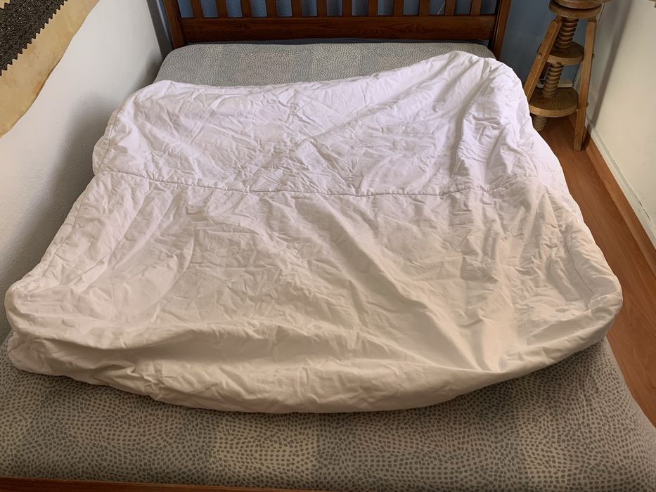 Capa para Sofá-Cama LYCKSELE 2 Lugares – Branco (IKEA)