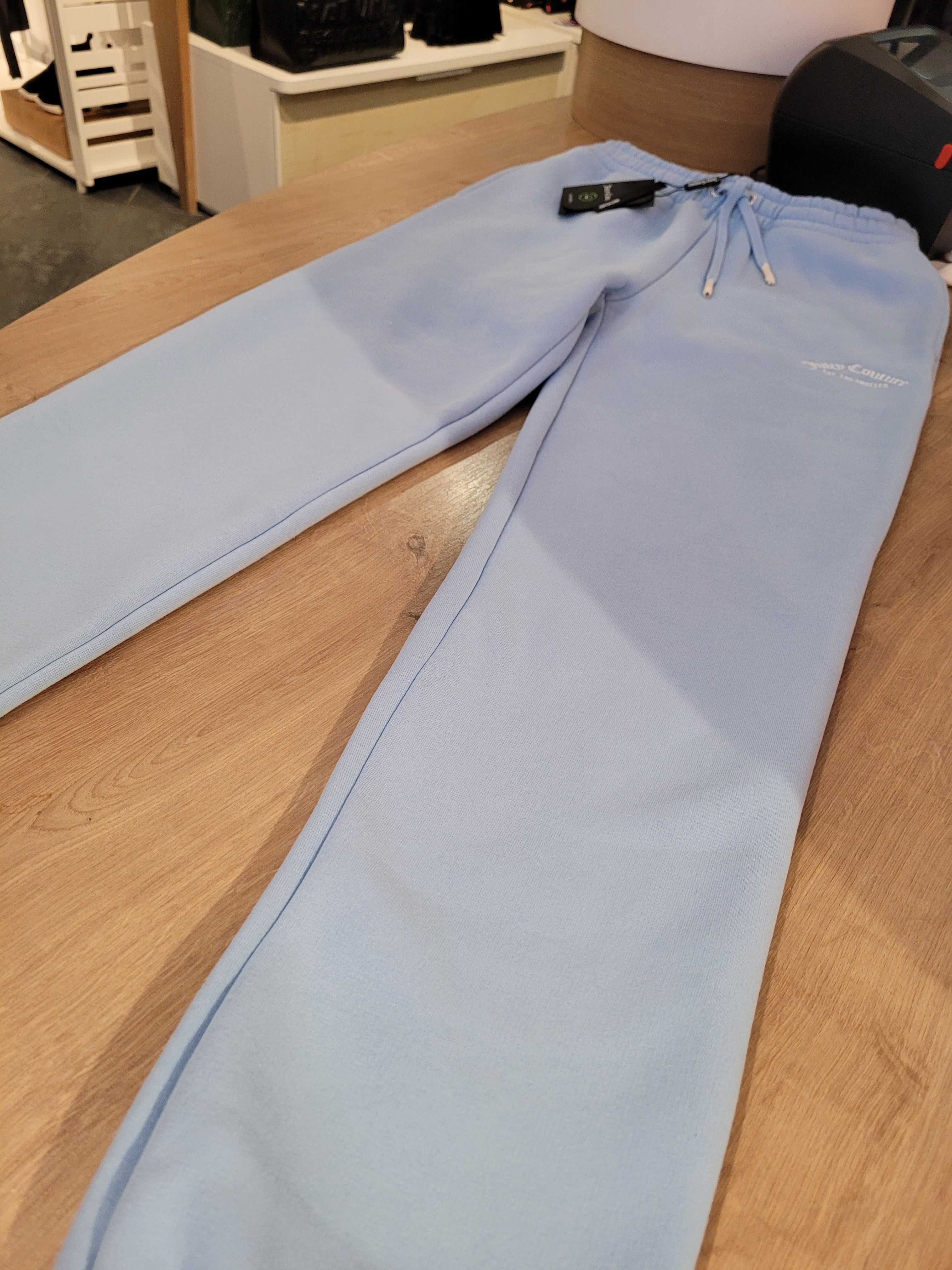 Juicy Couture Spodnie dresowe błękit