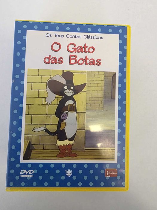 Lote 4 DVDs Infantis – Toy Story 3, Mickey, Heidi, Gato Botas