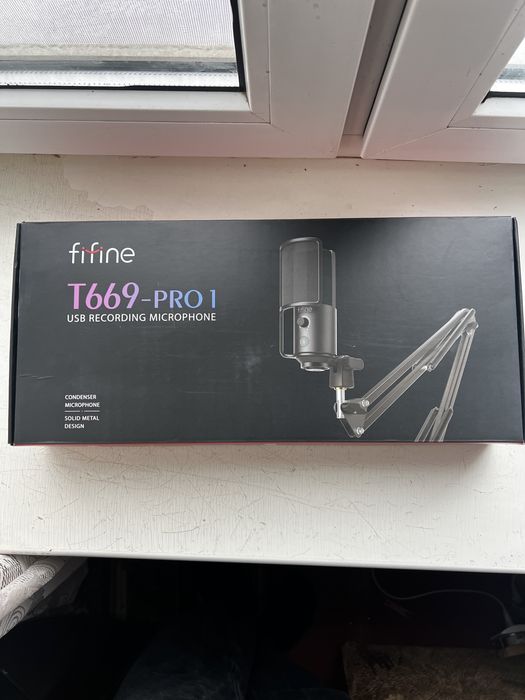 Мікрофон USB Fifine T669 PRO1