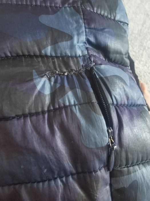 Kurtka przejściowa z kapturem chłopięca jesienna moro Zara - rozm. 122