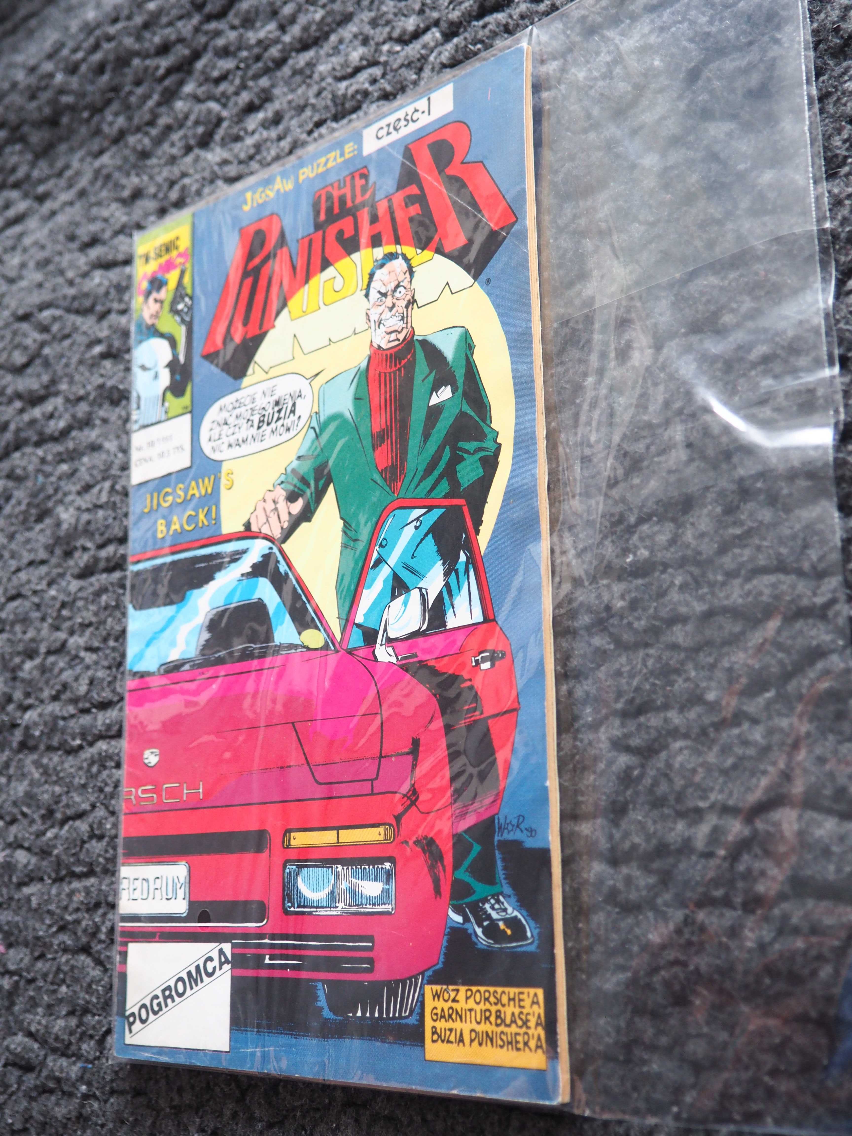 Komiks TM-Semic, The Punisher, 3 1991 stan bdb - idealny