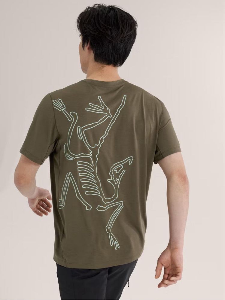 Чоловіча футболка Arcteryx Cormac Arc'bird Logo Shirt Ss M, X000009721