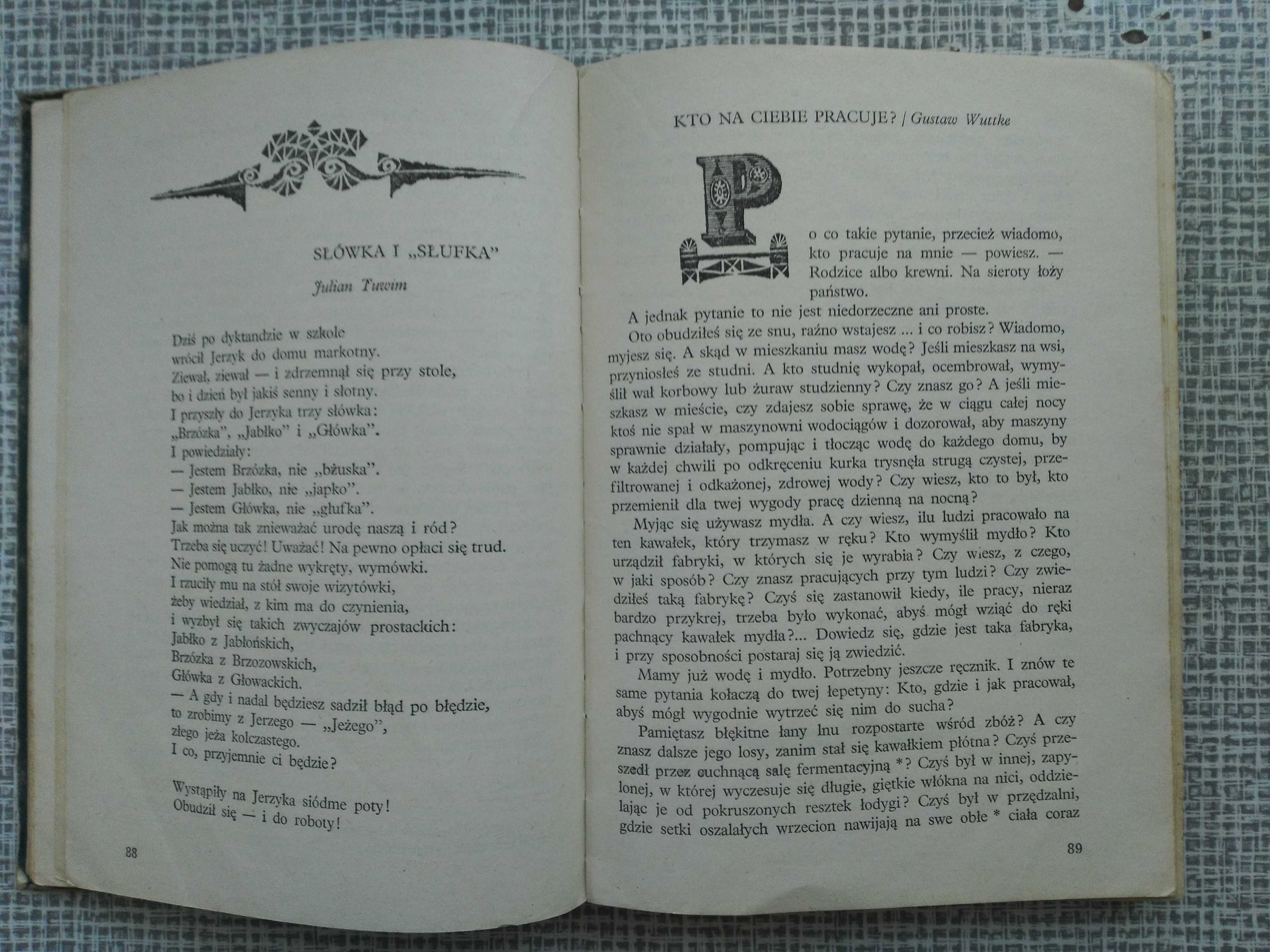 podręcznik szkolny do kl VI 1971 prl