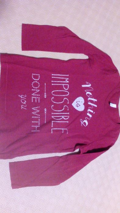 Camisola de manga comprida Tiffosi e Benetton menina