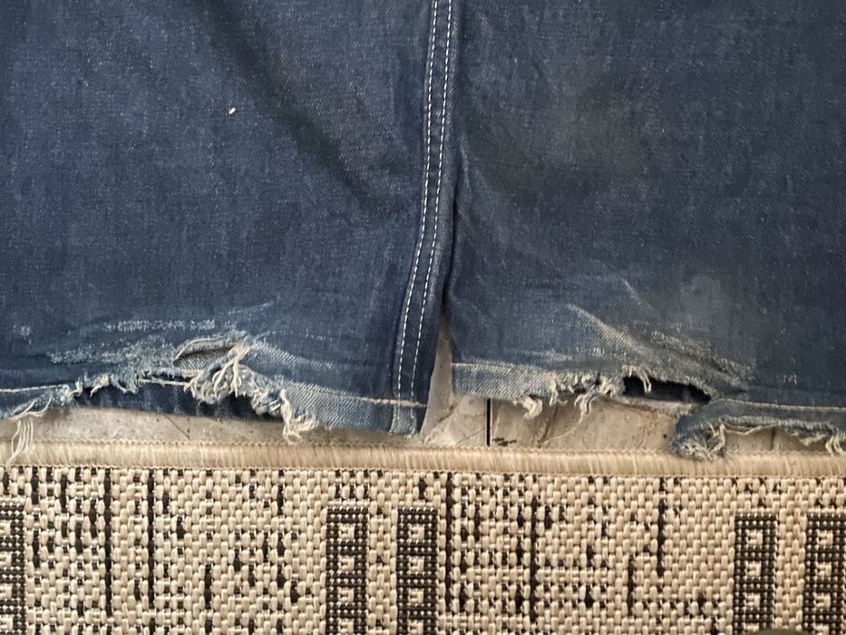 Denim baggy jeans sk8 rep y2k archive