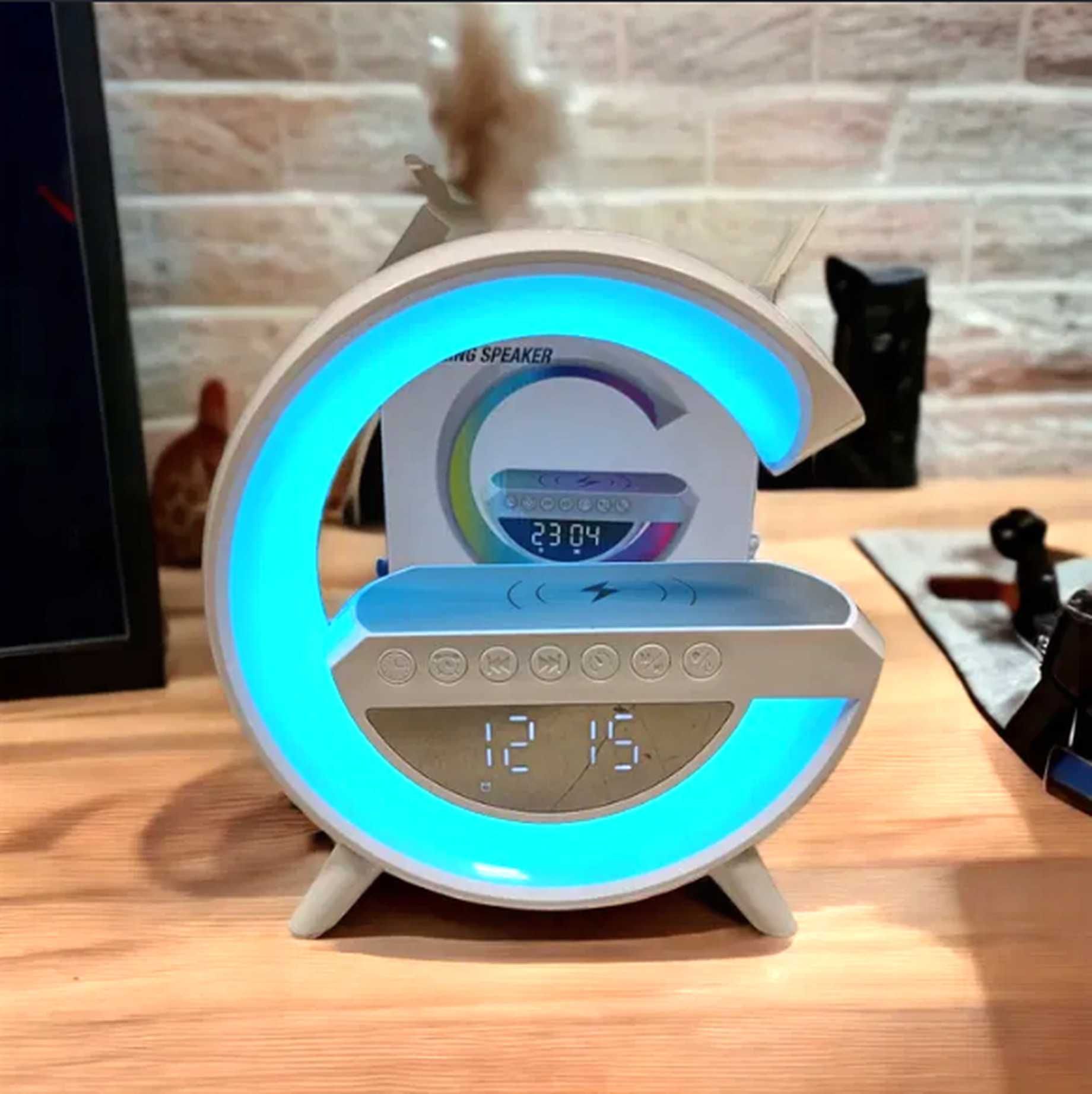 Знижка! Настільна лампа нічник з Bluetooth Smart Light 3 в 1