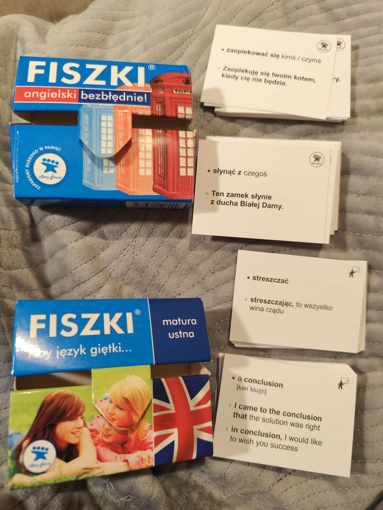 Fiszki język angielski matura ustna