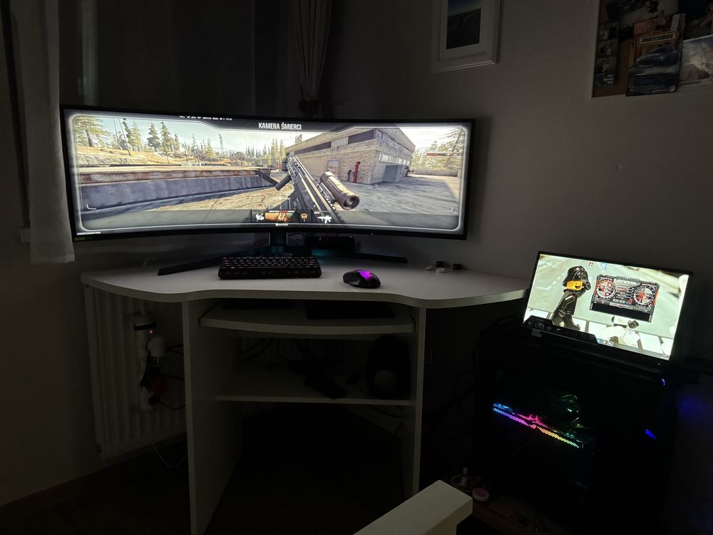 Komputer i Samsung G9 240hz  49’ i7 7700 3.60 GHz 16 Gb RTX 3060 SSD