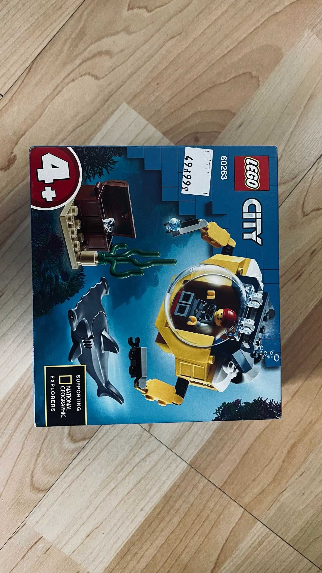 LEGO® 60263 City - Oceaniczna miniłódź podwodna