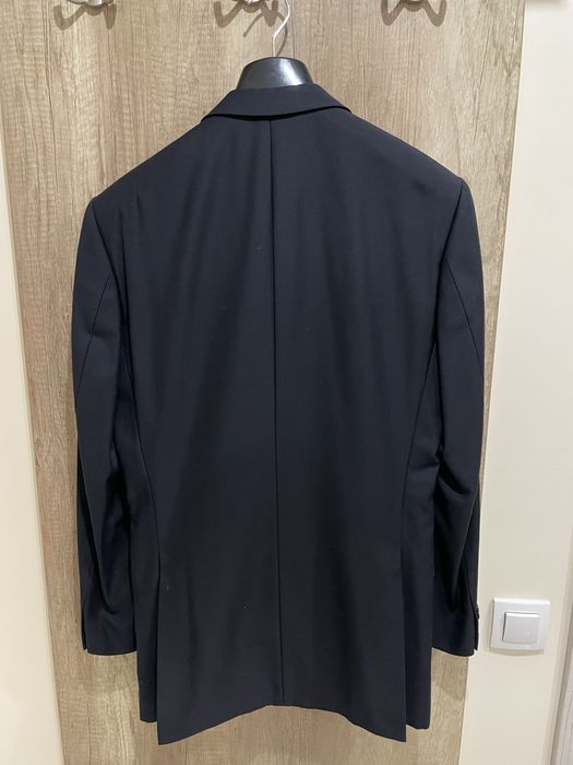 Чоловічий чорний брючний костюм Voronin