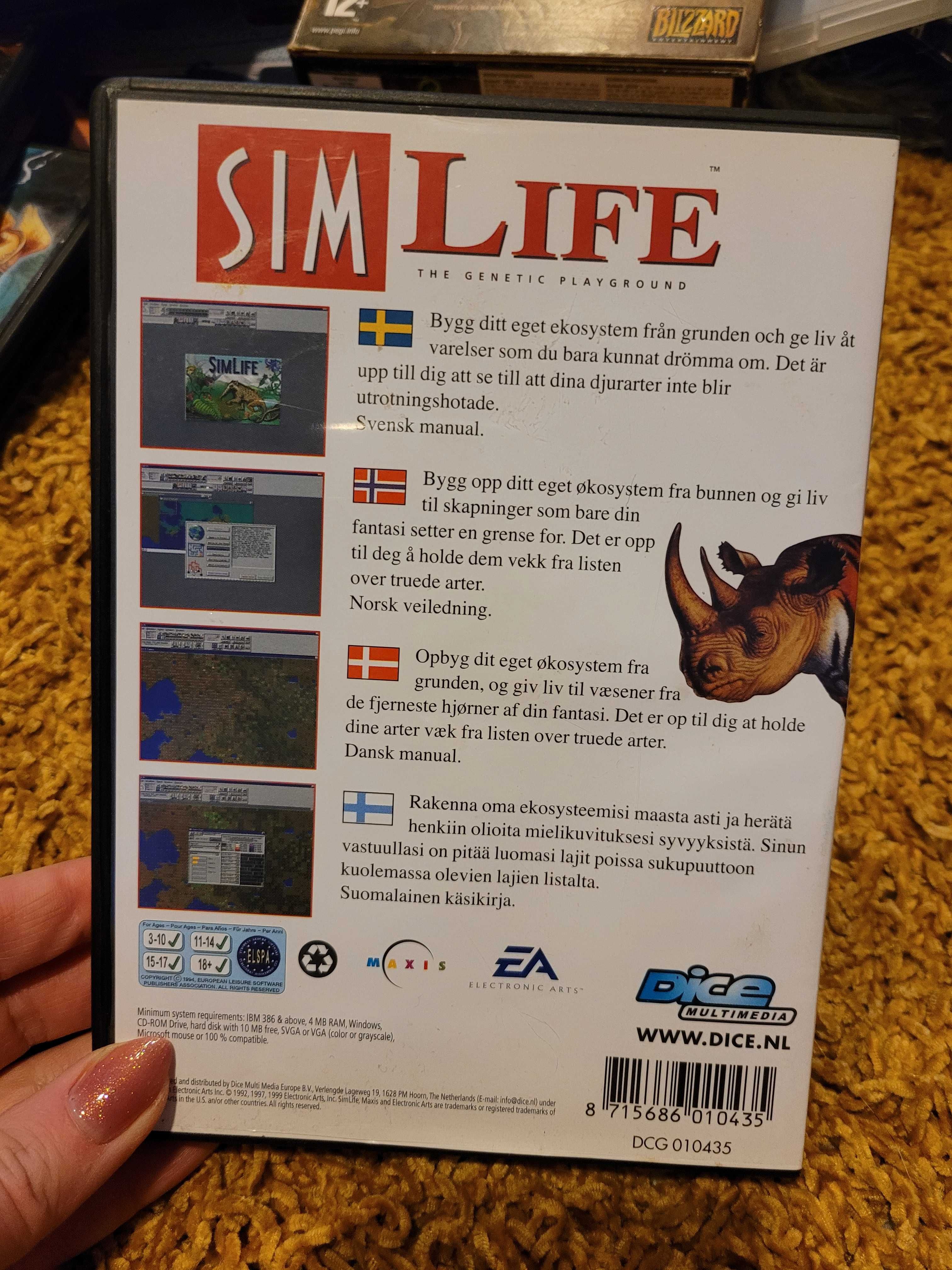 SIM Life PC cd rom
