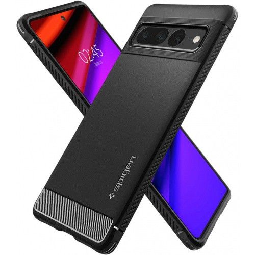 Etui Spigen do Google Pixel 7 Pro Rugged Armor Black