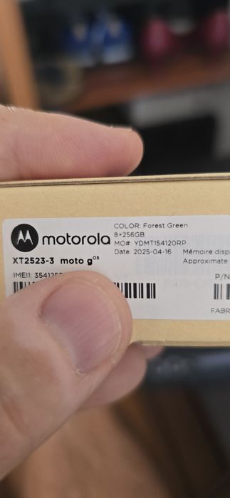 Motorola G 05 verde