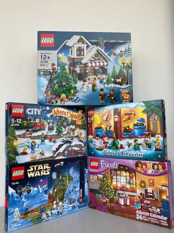 Lego conjuntos de Natal ,Santa's Workshop, Winter Toy Shop