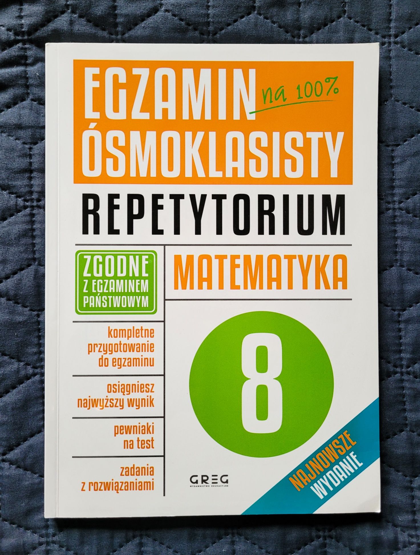 Zestaw repetytorium na egzamin ósmoklasisty