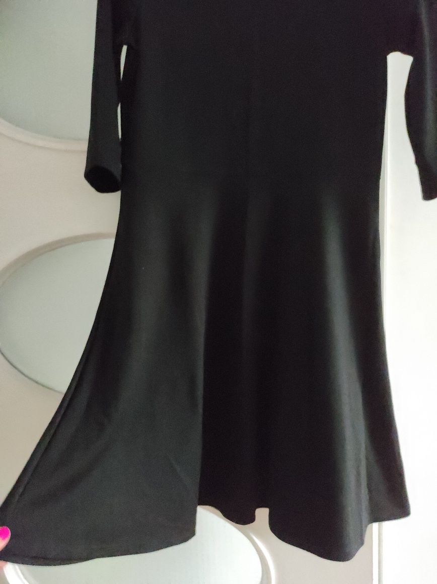 Sukienka dresowa czarna Esmara 38 na 40 mała czarna
